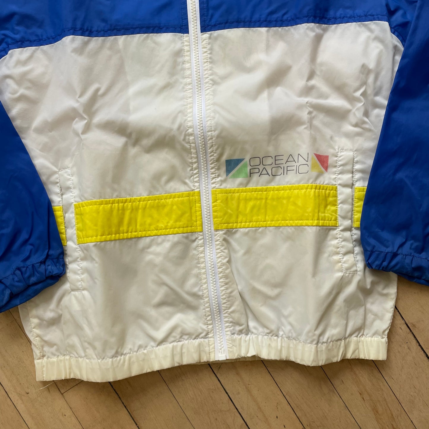 Vintage Ocean Pacific Windbreaker Jacket Sz S