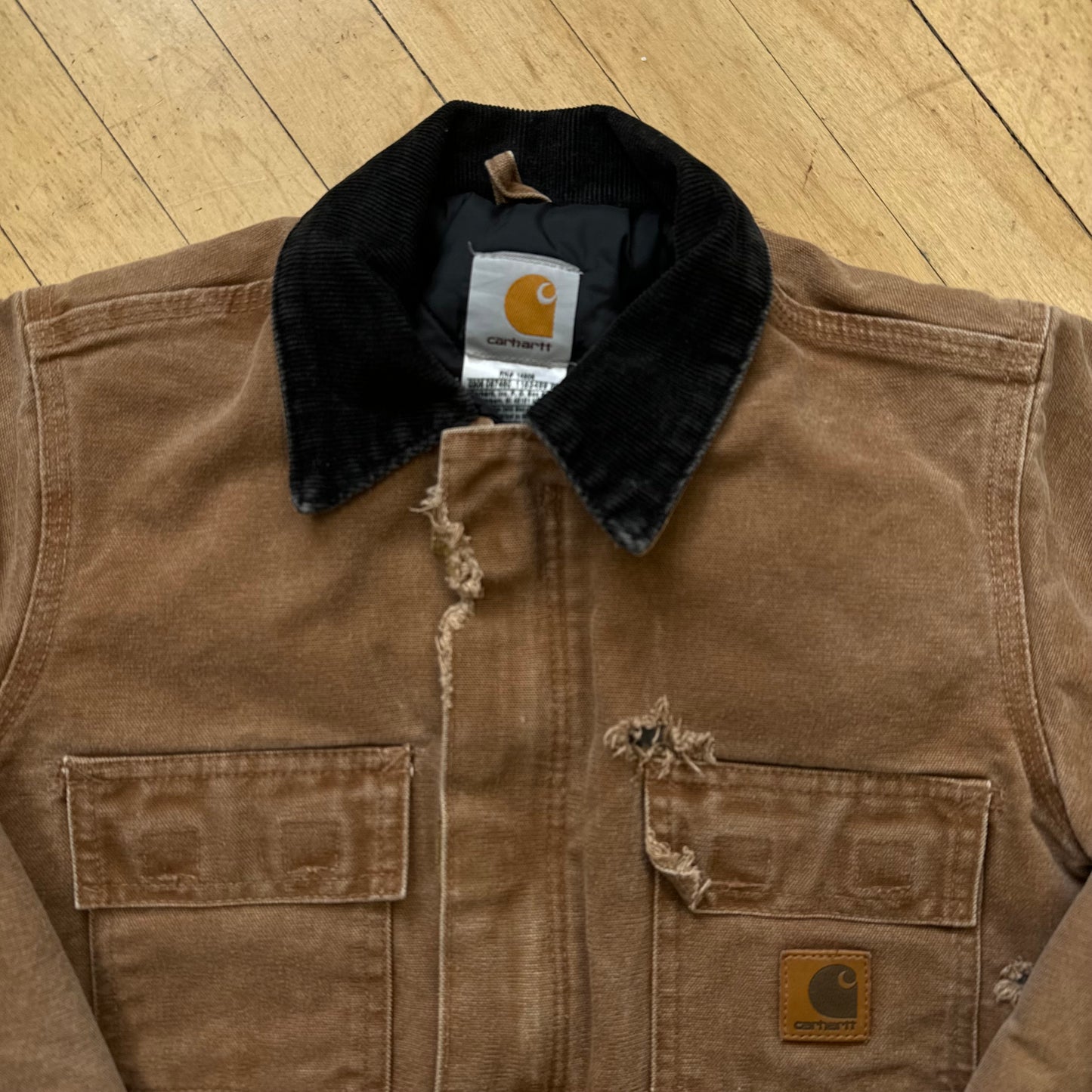 Vintage Carhartt Shell Jacket Sz YTH M (8-12)