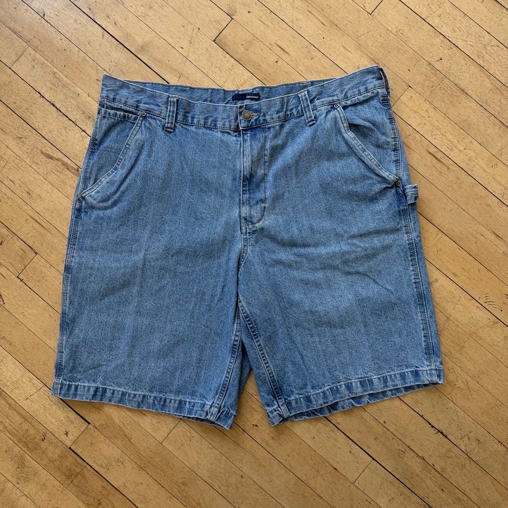 Y2K Basic Editions Denim Jean Shorts Sz 42