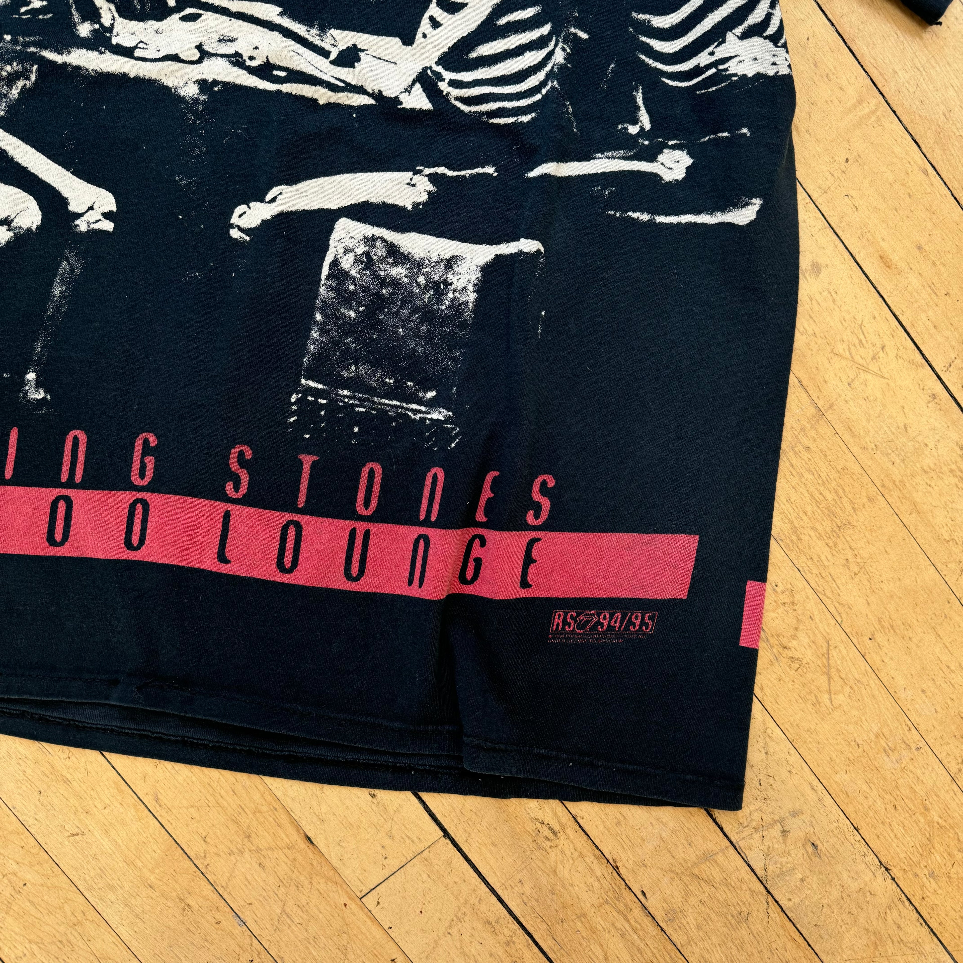 Vintage Rolling Stones Voodoo Lounge Shirt Sz XL