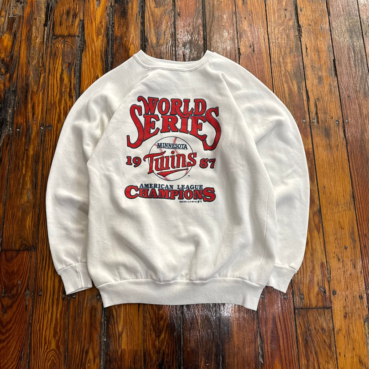 Vintage Minnesota Twins 87’ Series Crewneck Sz M