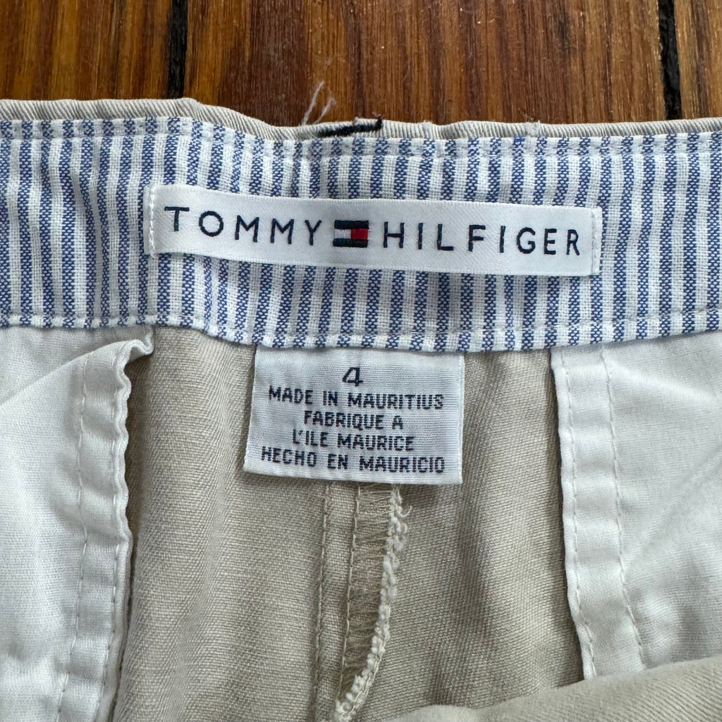 Vintage Tommy Hilfiger Khaki Shorts Sz 4