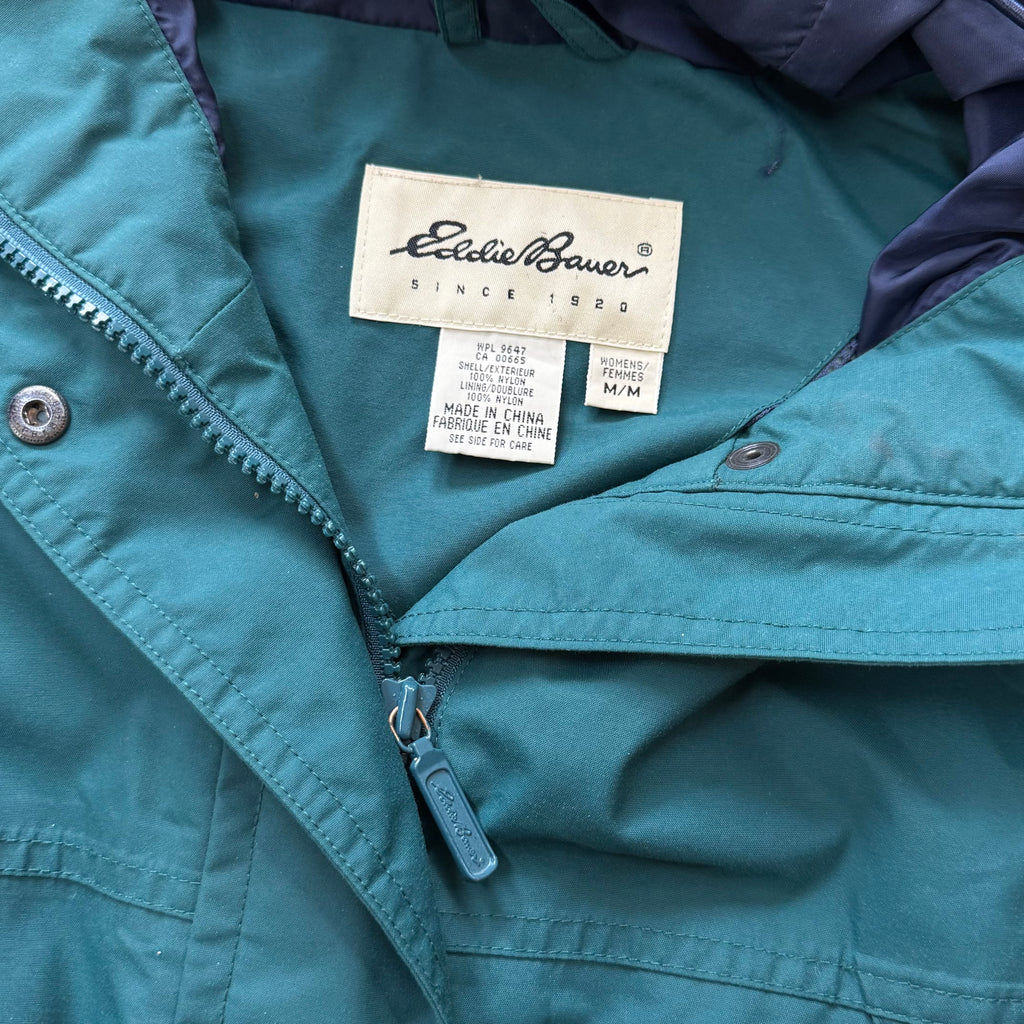 Vintage Eddie Bauer Rain Jacket Sz M
