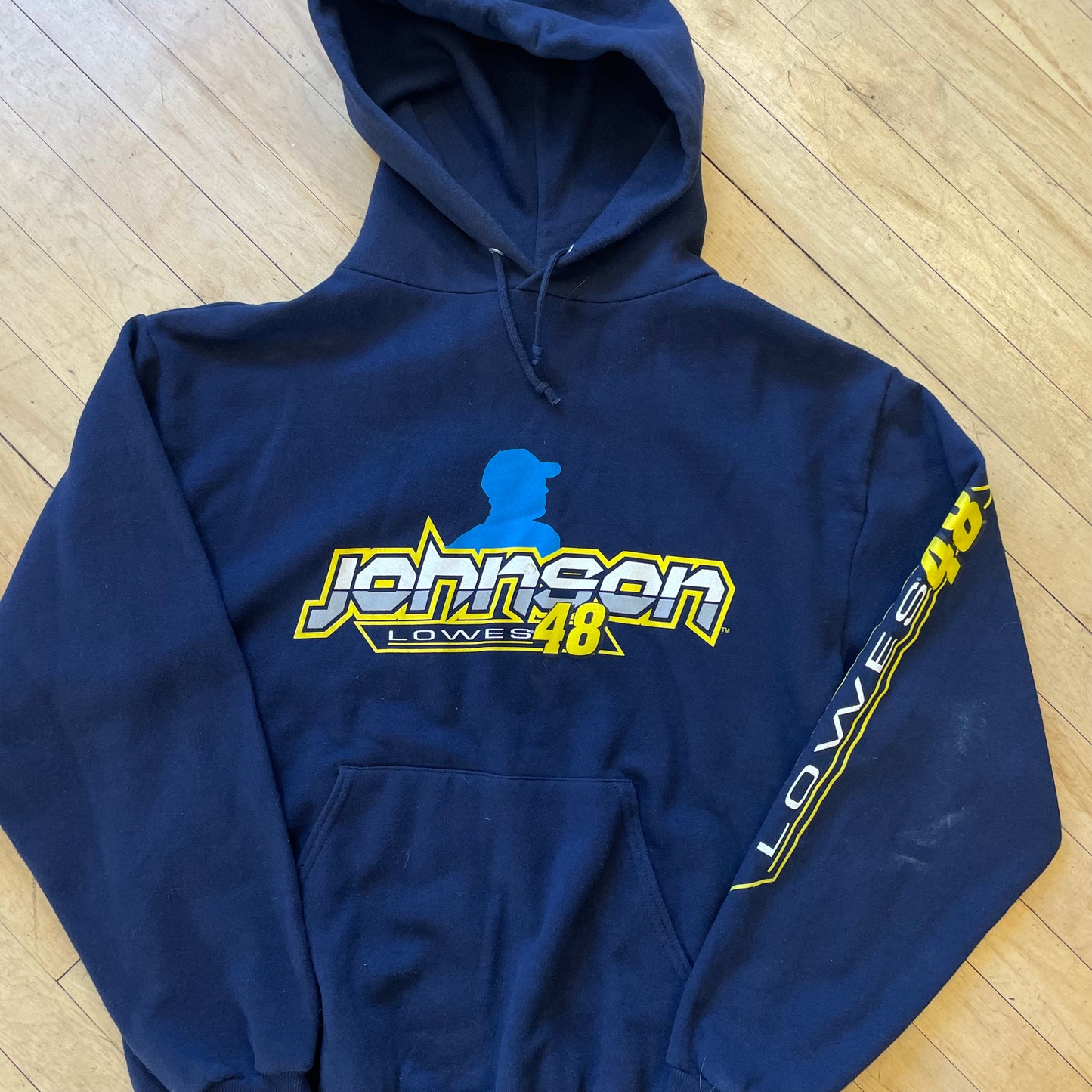 2000s Winner Circle Nascar Johnson Hoodie Sz L