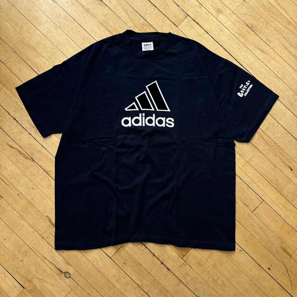 Vintage Bootleg Adidas embroidered T-shirt Sz XxL