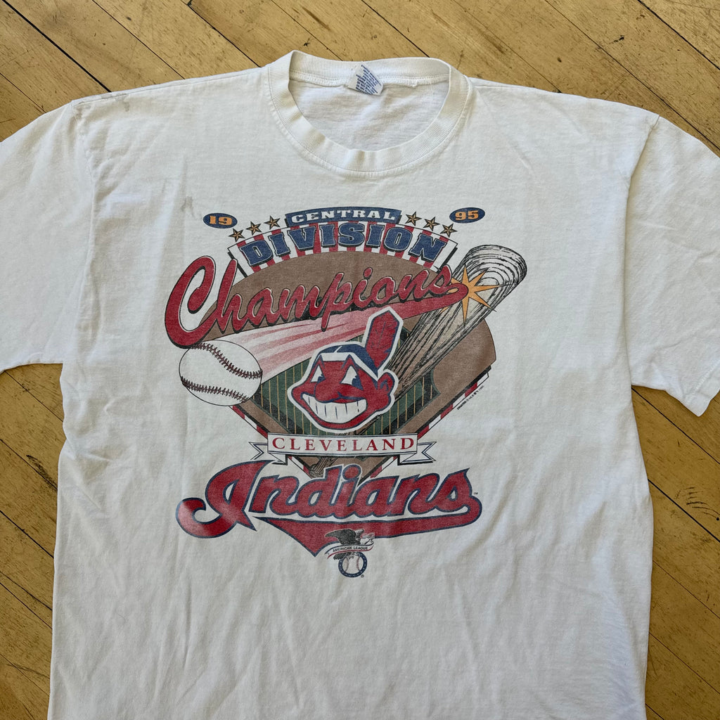 Vintage Cleveland Indians Starter T-shirt Sz XL