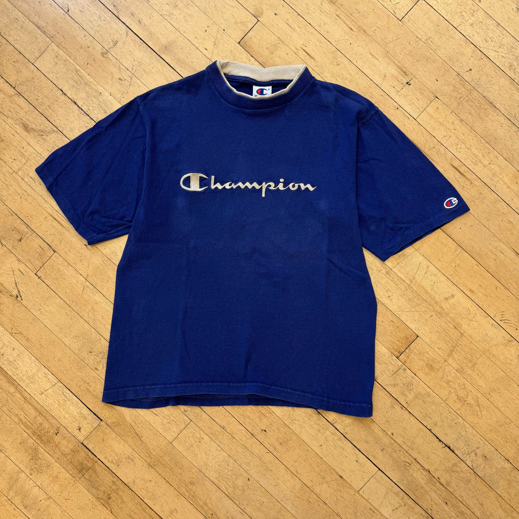 Vintage Champion SpellOut T-shirt Sz M