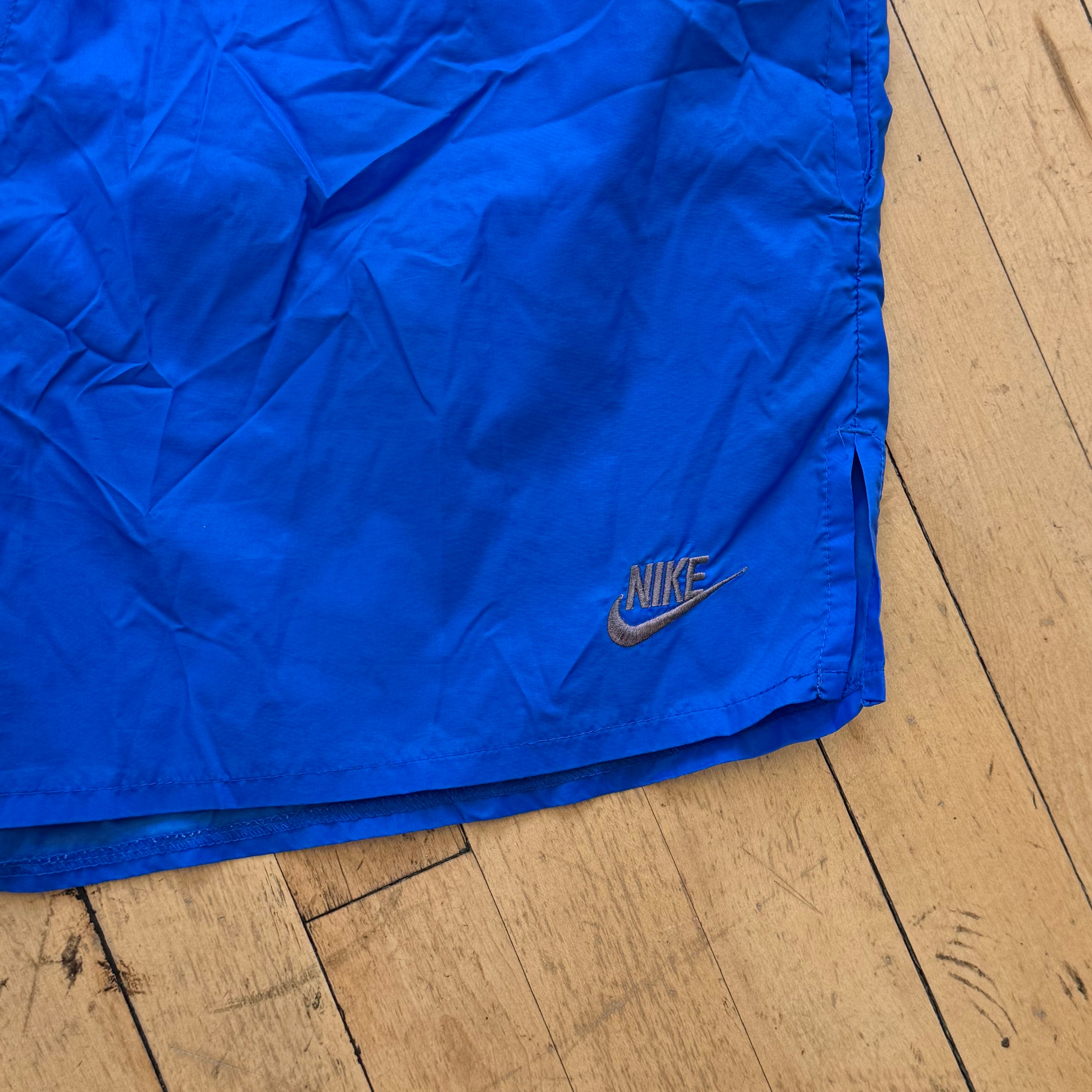 Vintage Blue Nike Track Shorts Sz L