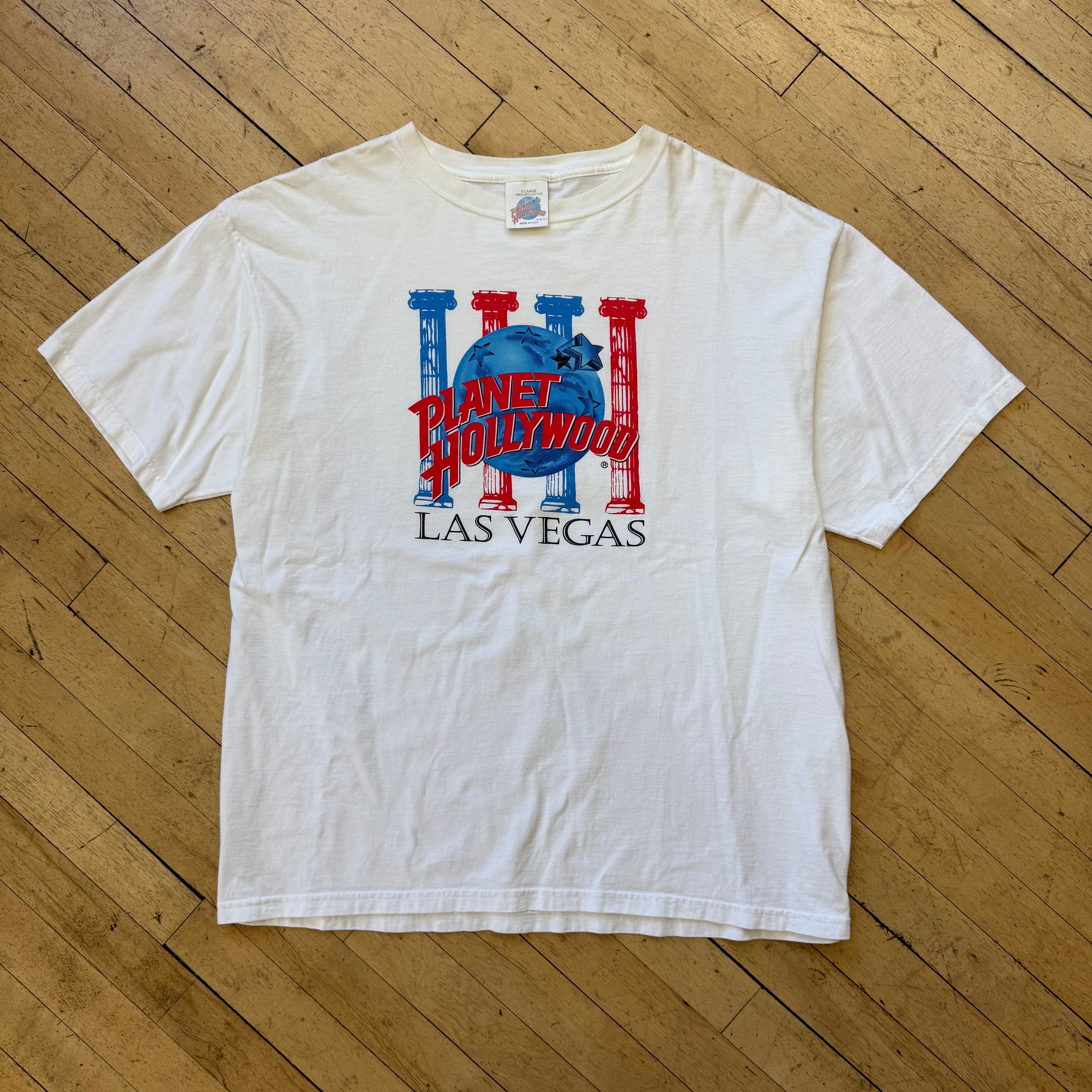 Vintage Planet Hollywood Las Vegas T-shirt Sz XL
