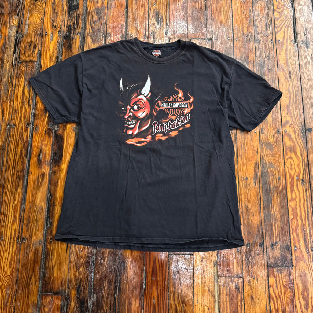 Vintage Harley Davidson Temptation T-shirt Sz XXL
