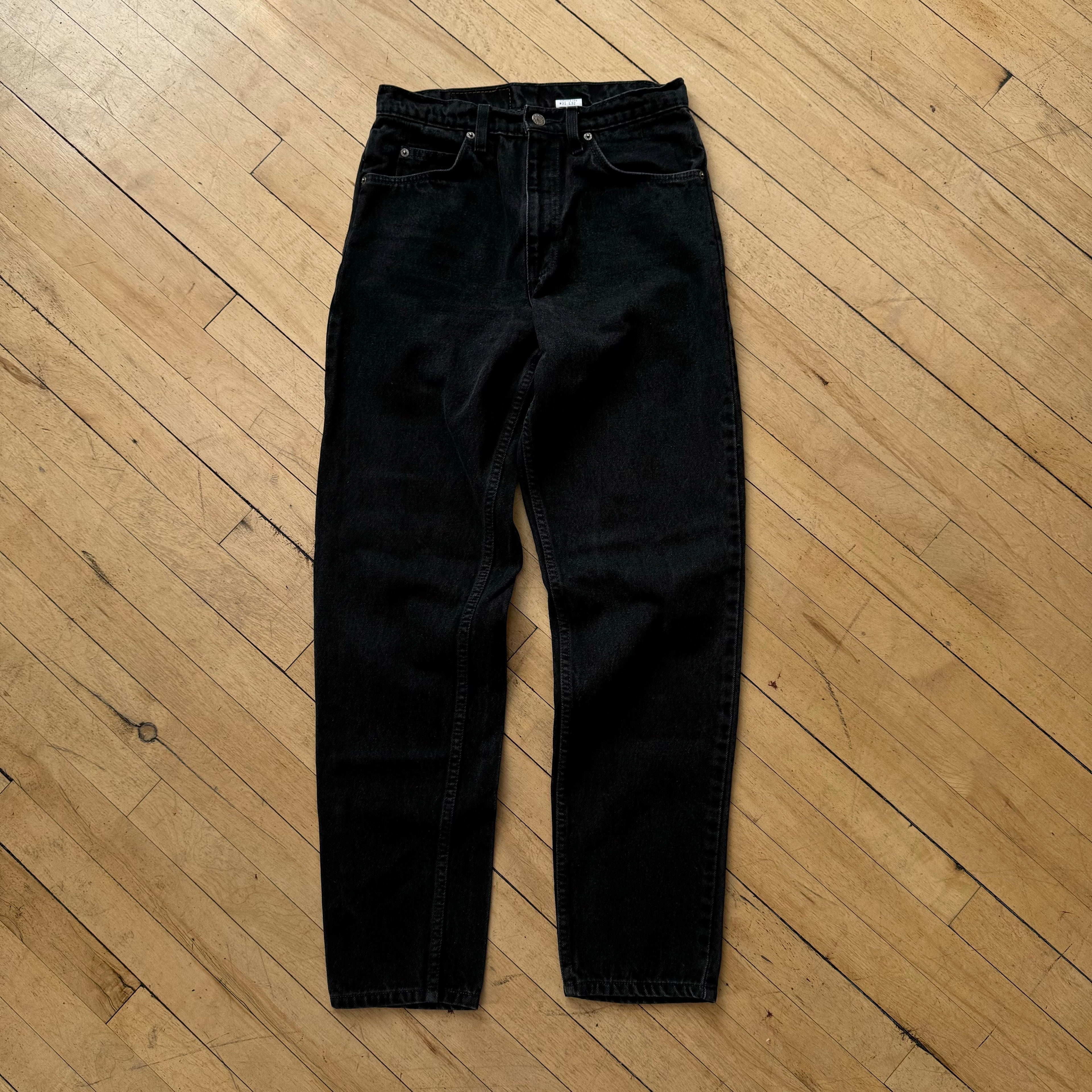 Y2K BLK Levi 550 Orange Tab Denim Jeans Sz 31x32