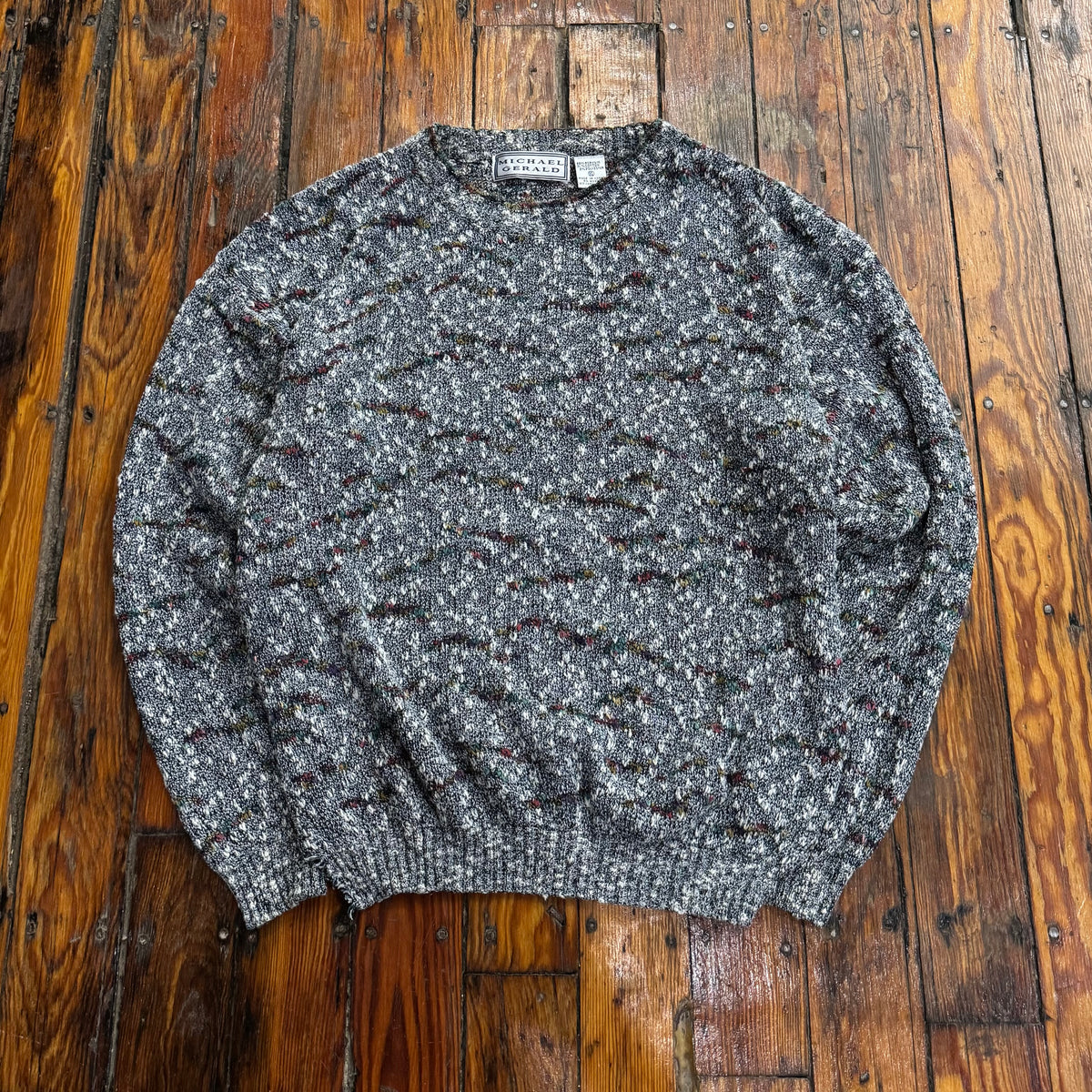 Vintage Micheal Gerald Knit Sweater Sz L