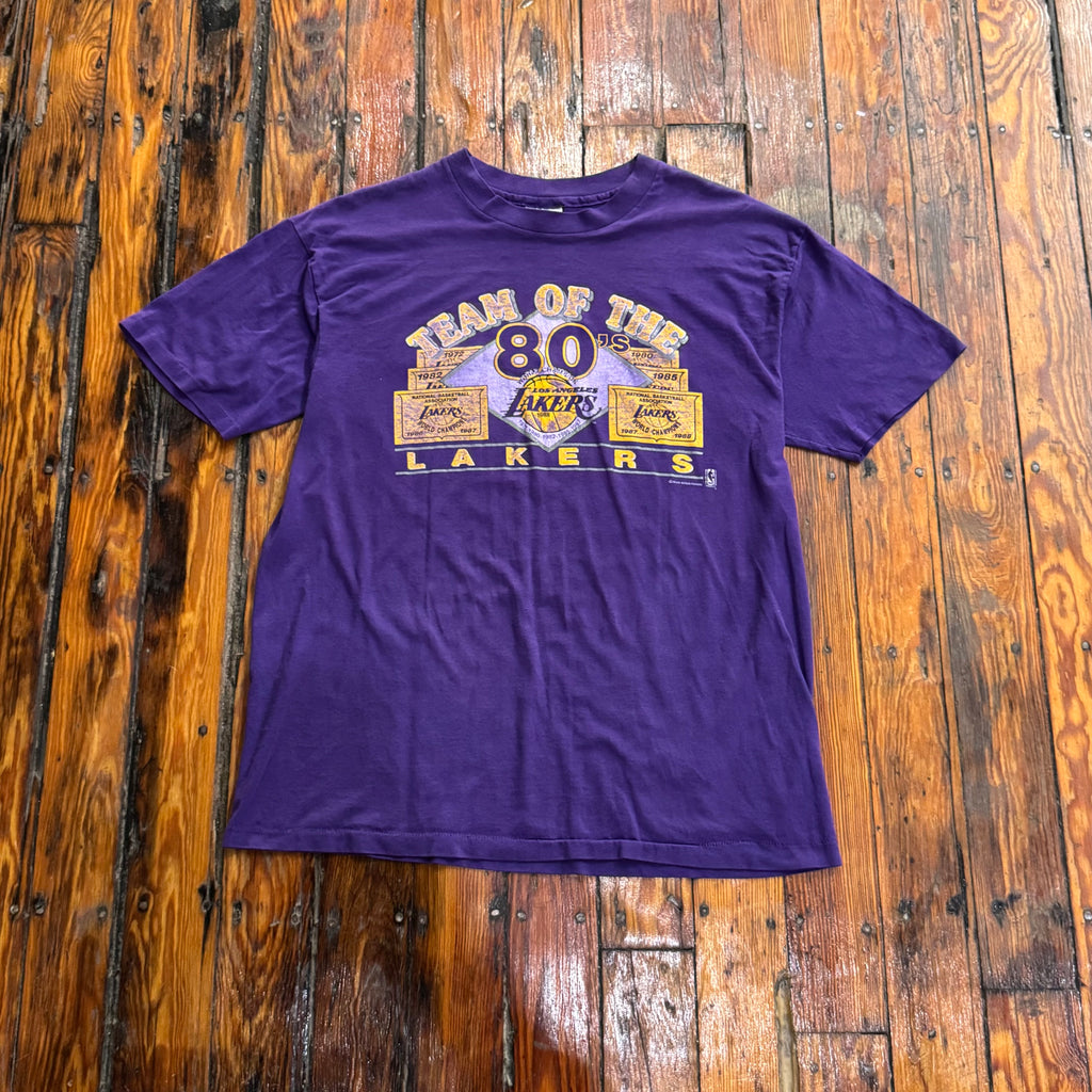 Vintage Las Angeles Lackeds Team of the 80s T-shirt Sz L