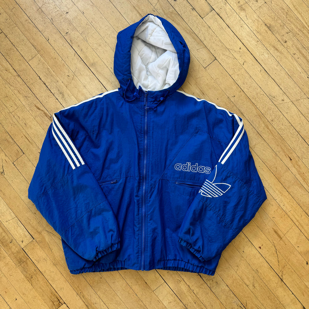 Vintage Adidas Puffer Jacket Sz L