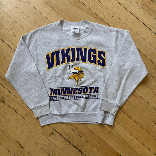 Vintage Minnesota Vikings CrewNeck Sz YTH 10/12