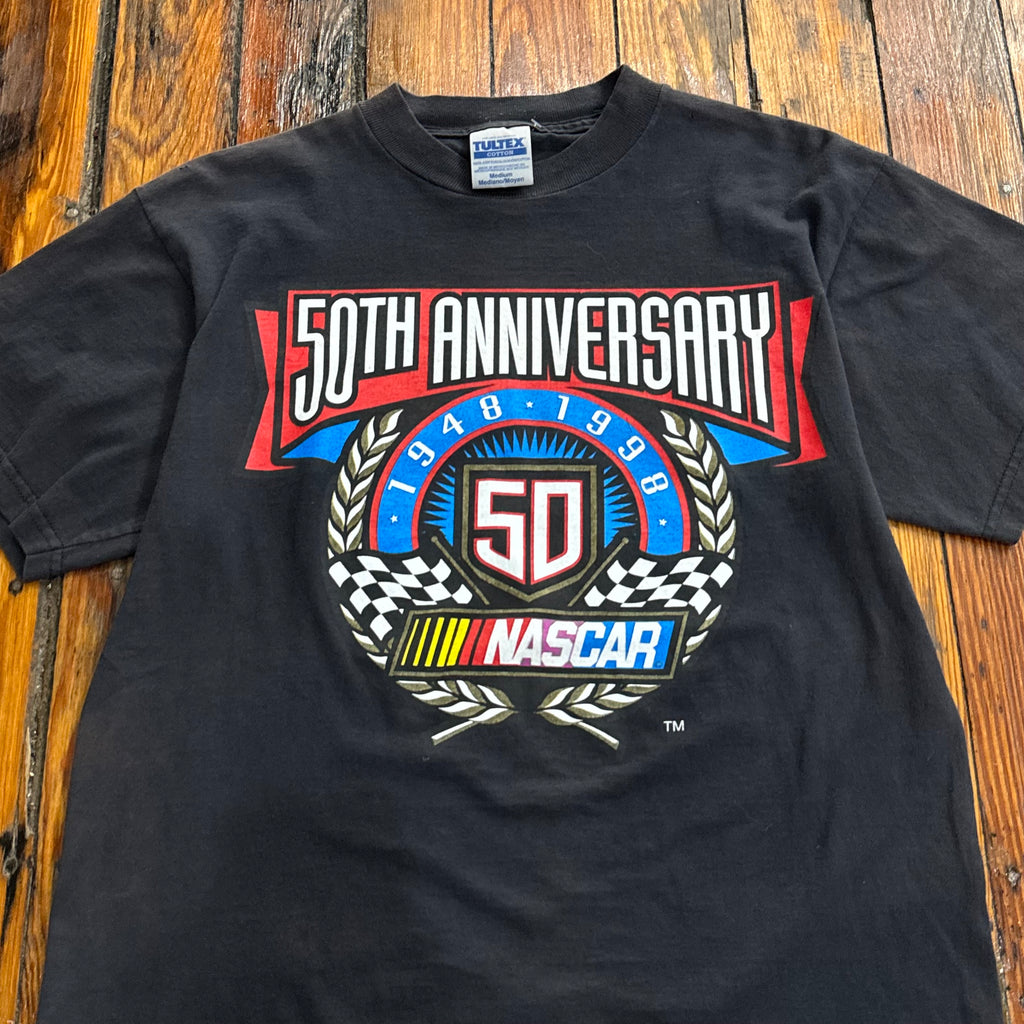 Vintage 50th Anniversary Nascar T-shirt Sz M