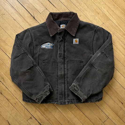 Vintage Faded Carhartt Workwear Jacket Sz L