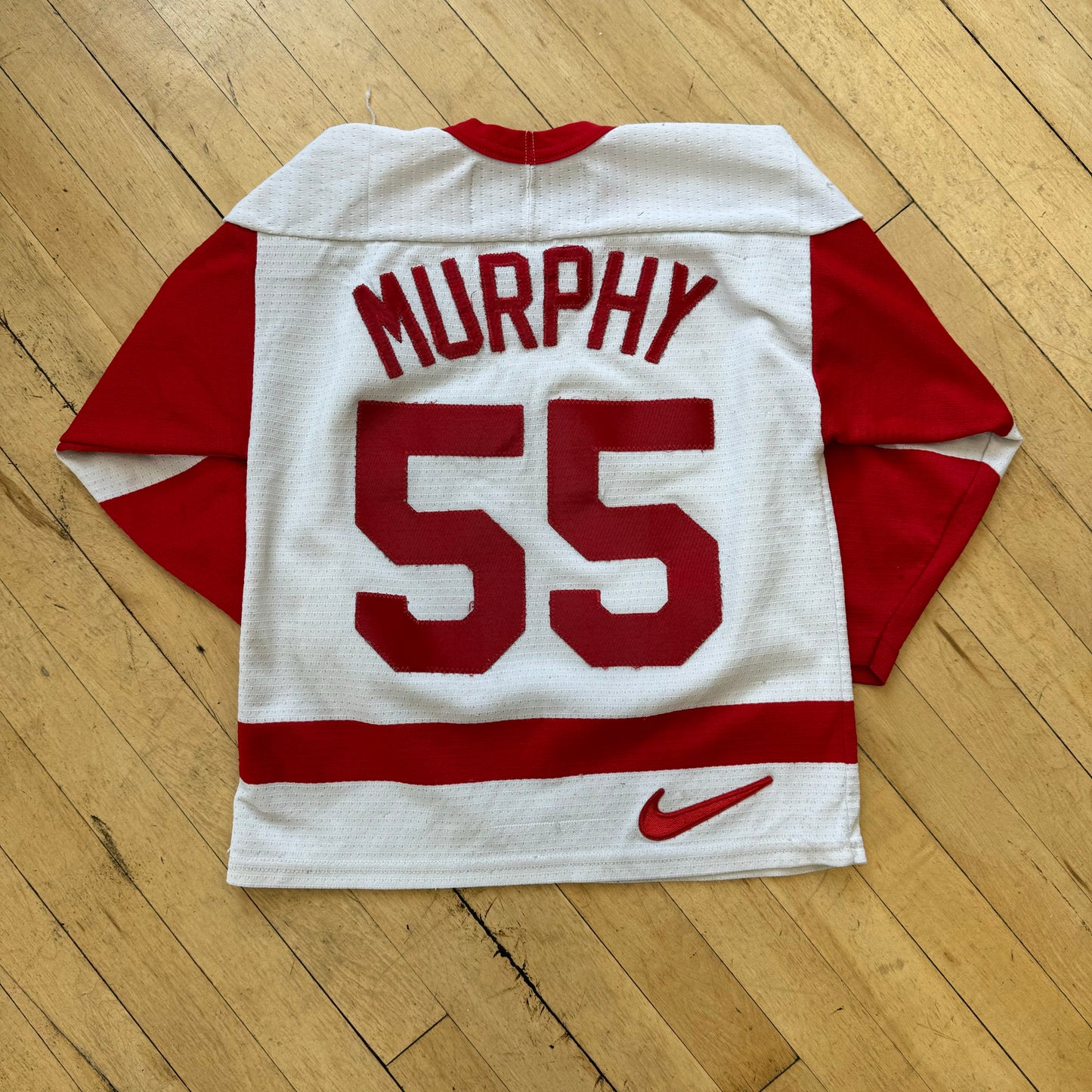 Vintage Nike Red Wings Murphy Jersey Sz YTH L