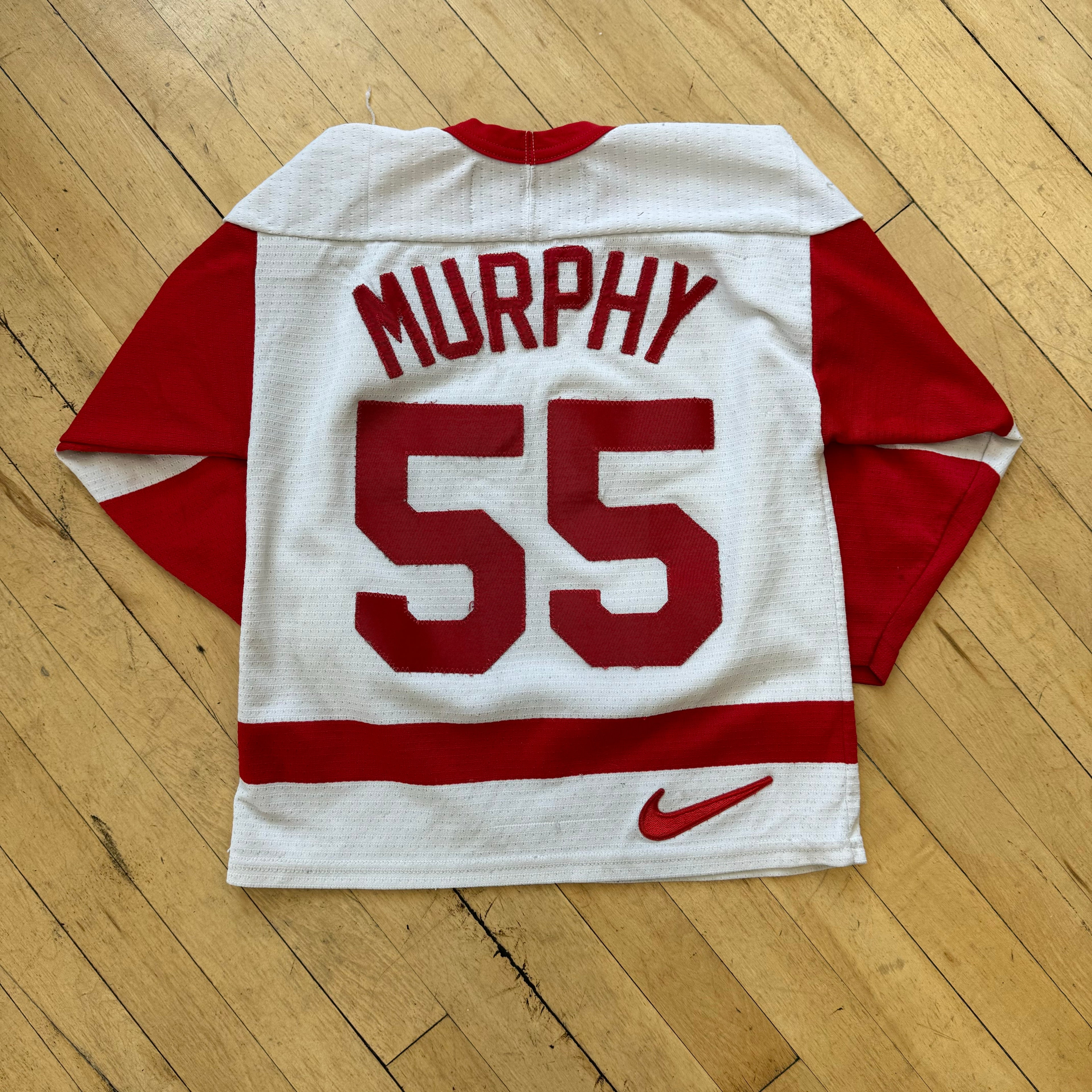 Vintage Nike Red Wings Murphy Jersey Sz YTH L