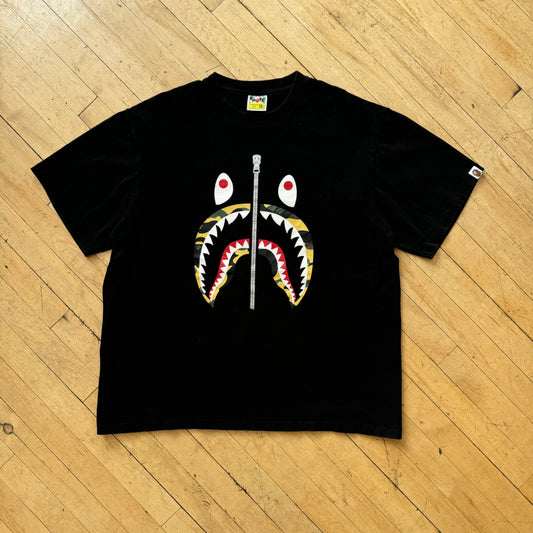 Bape Camo Shark T-shirt Sz XXL