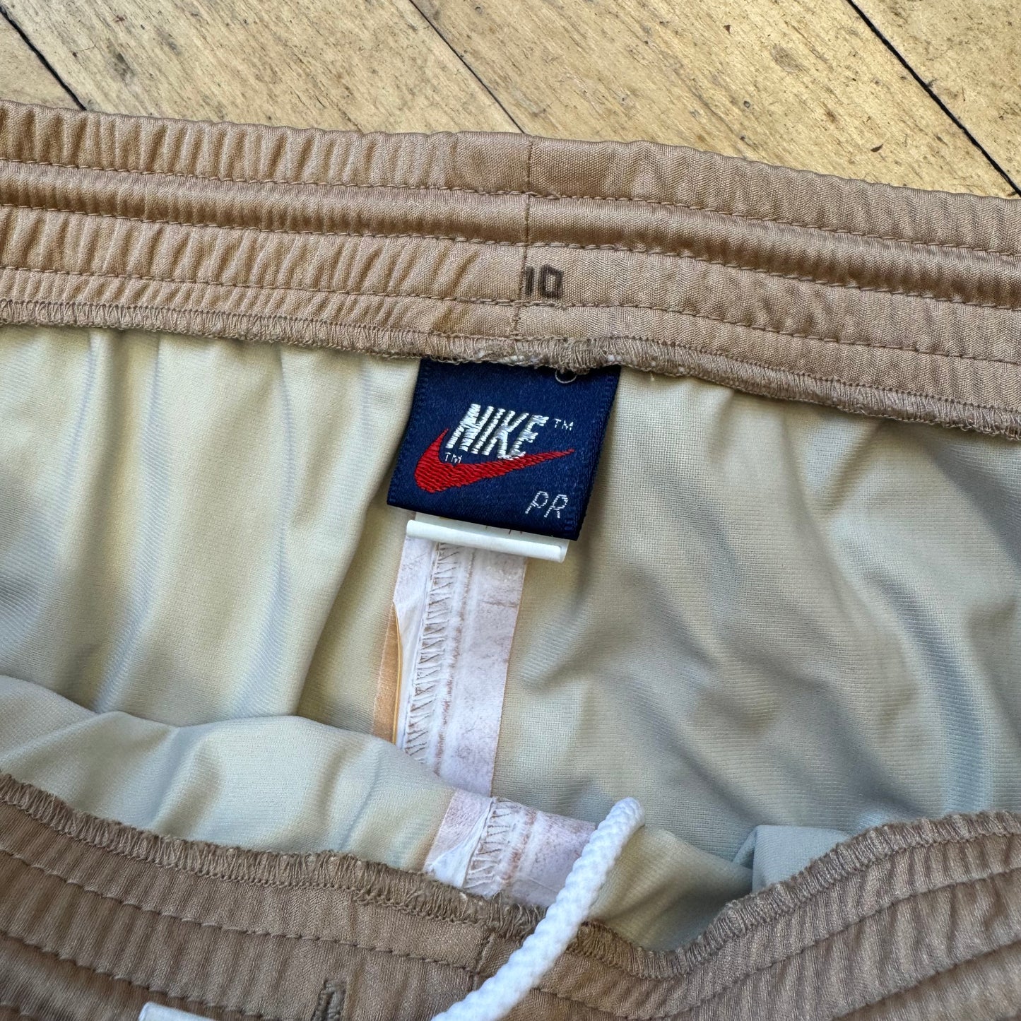 Vintage 80s Nike Gold Track Pants Sz M