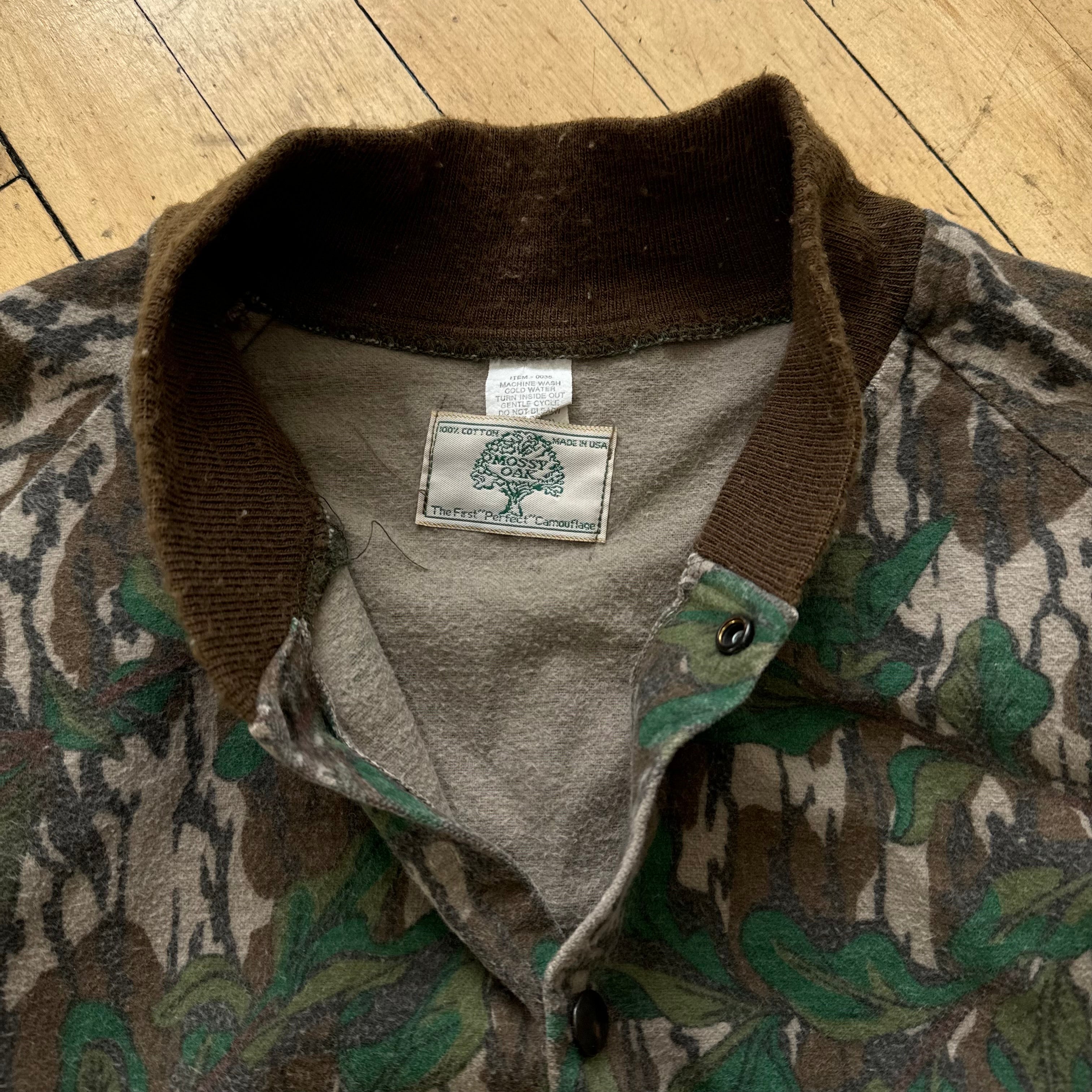 Vintage Mossy Oak Bomber Jacket Sz L