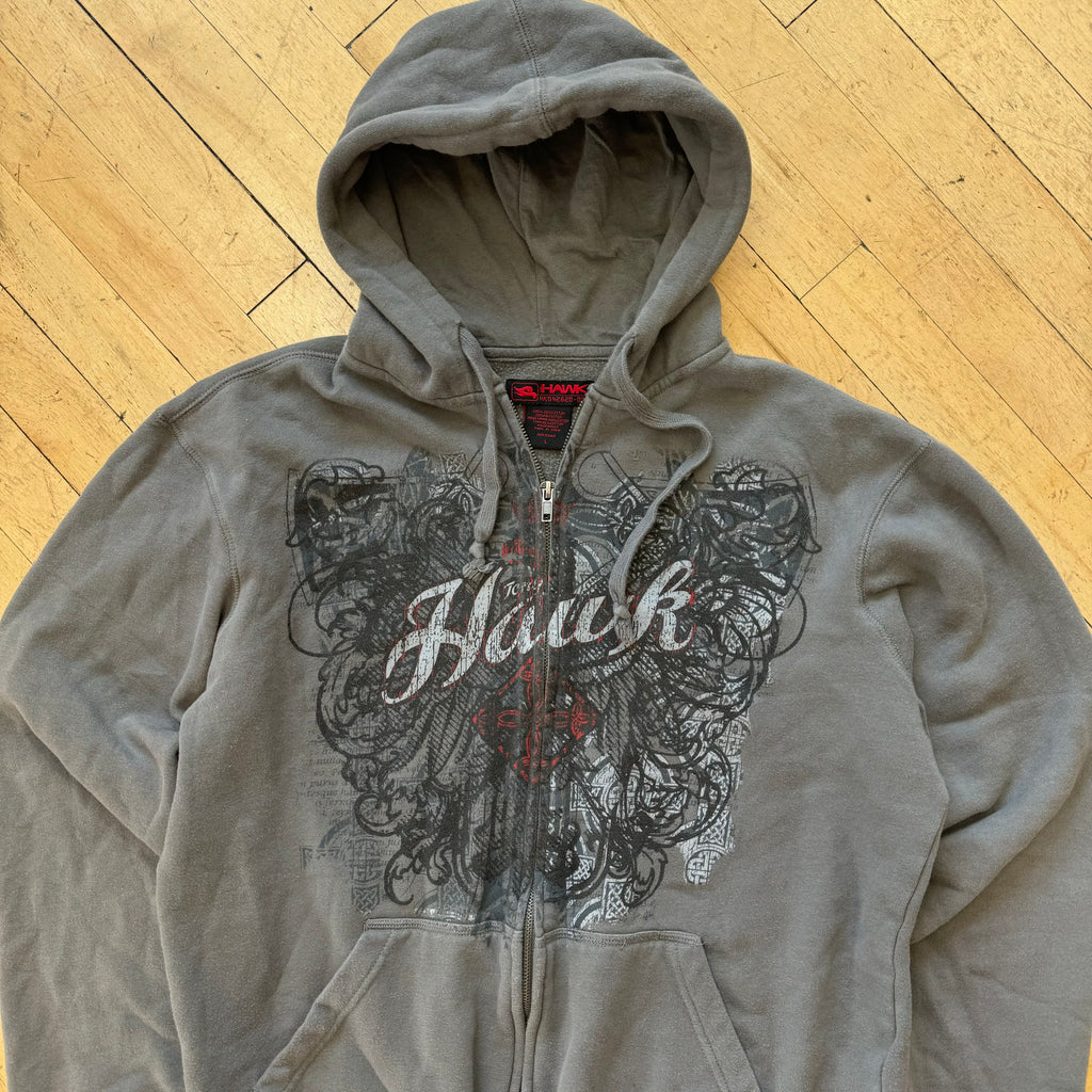 Y2K Tony Hawk Zip-Up Jacket Sz M