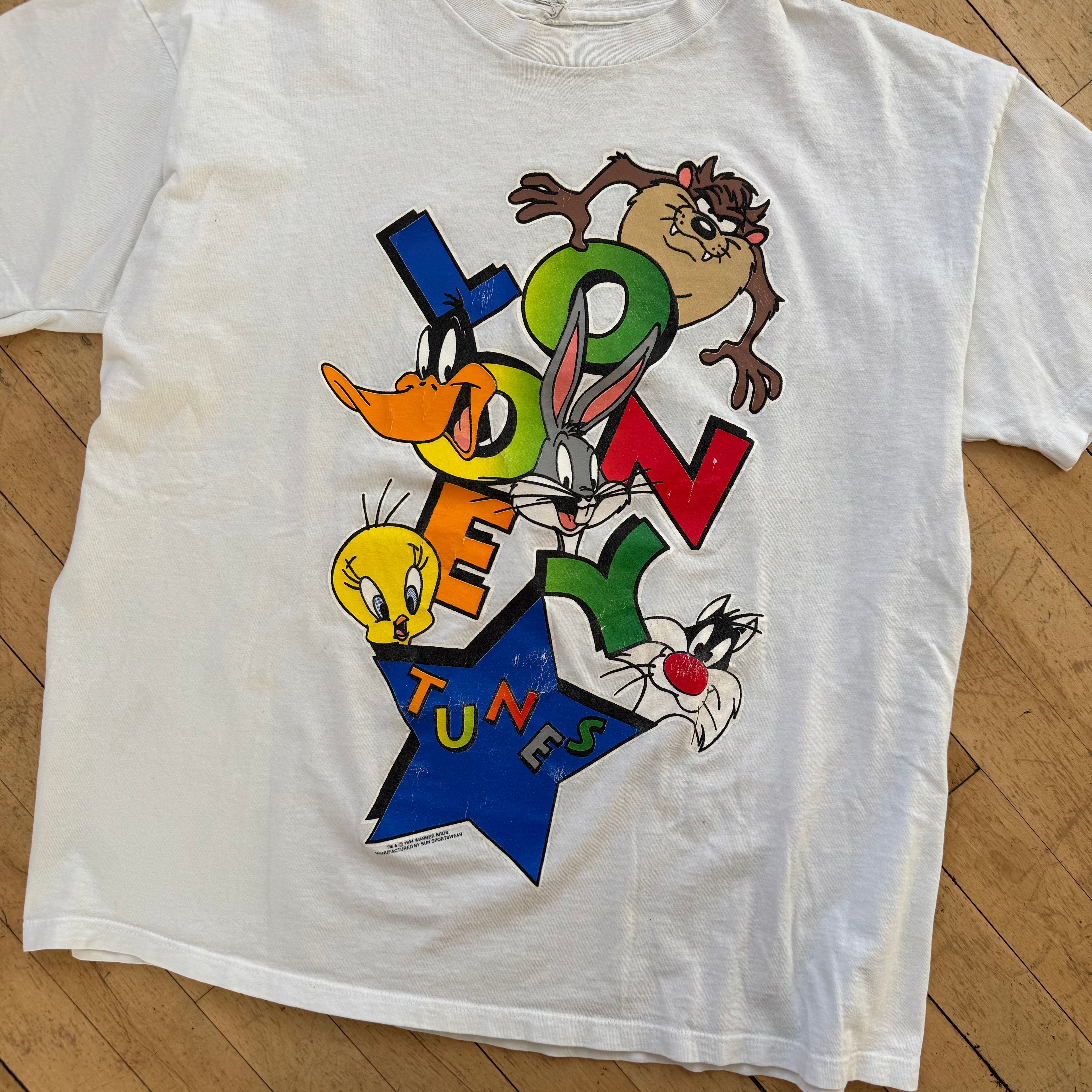 Vintage Looney Tunes T-shirt Sz M
