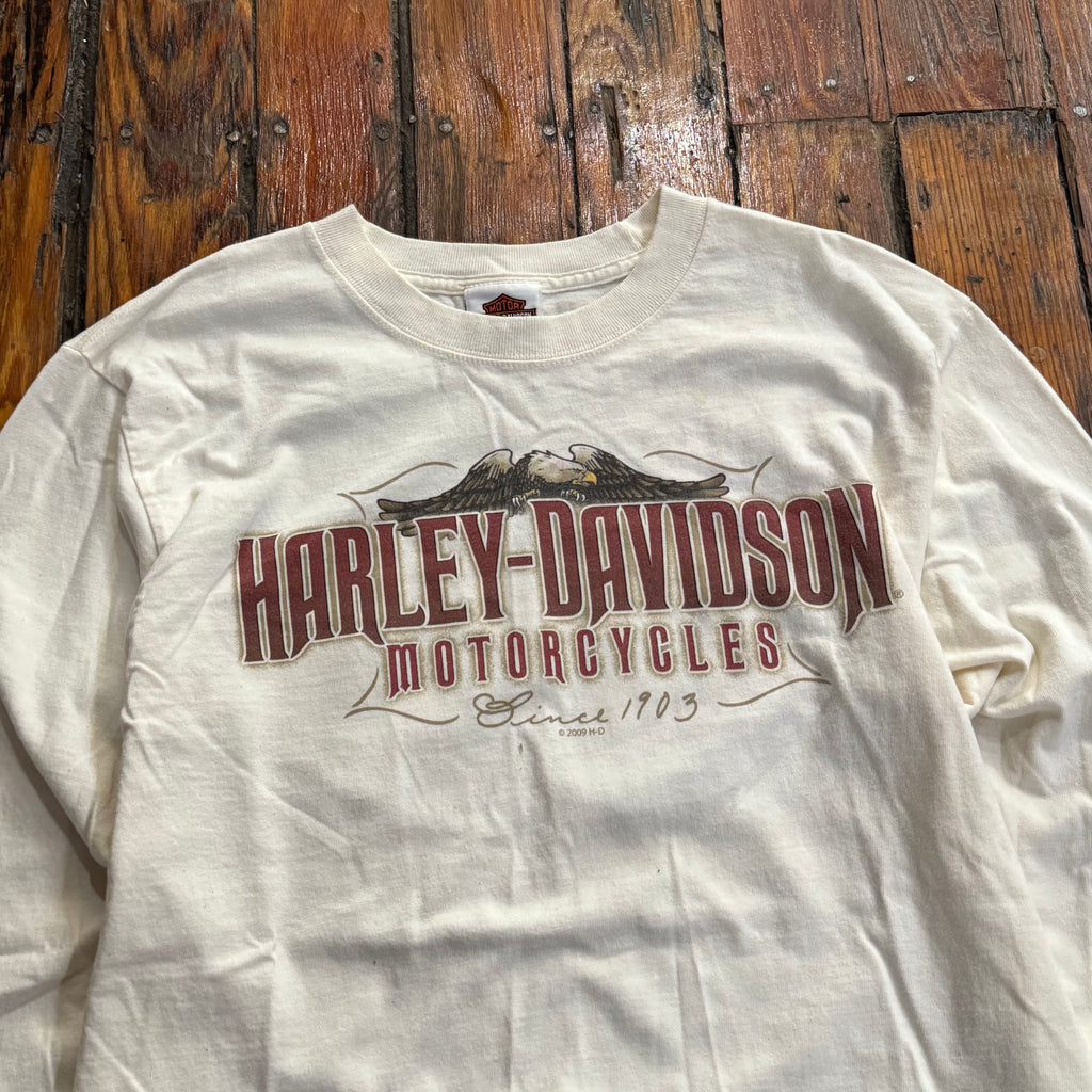 Y2K Harley Davidson Feel the Power T-shirt Sz S
