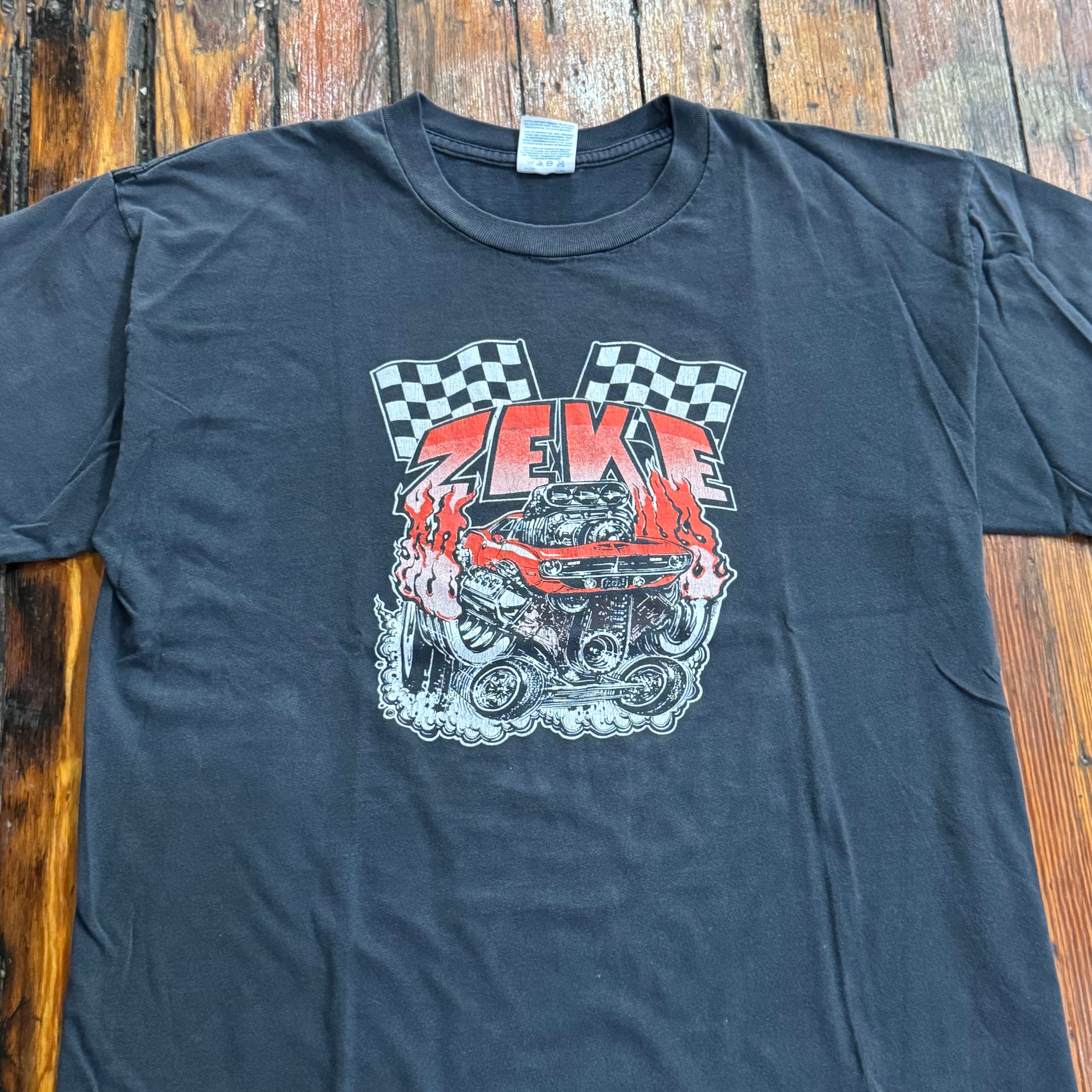 Vintage Zeke Super Sound Racing Tour T-shirt Sz XL