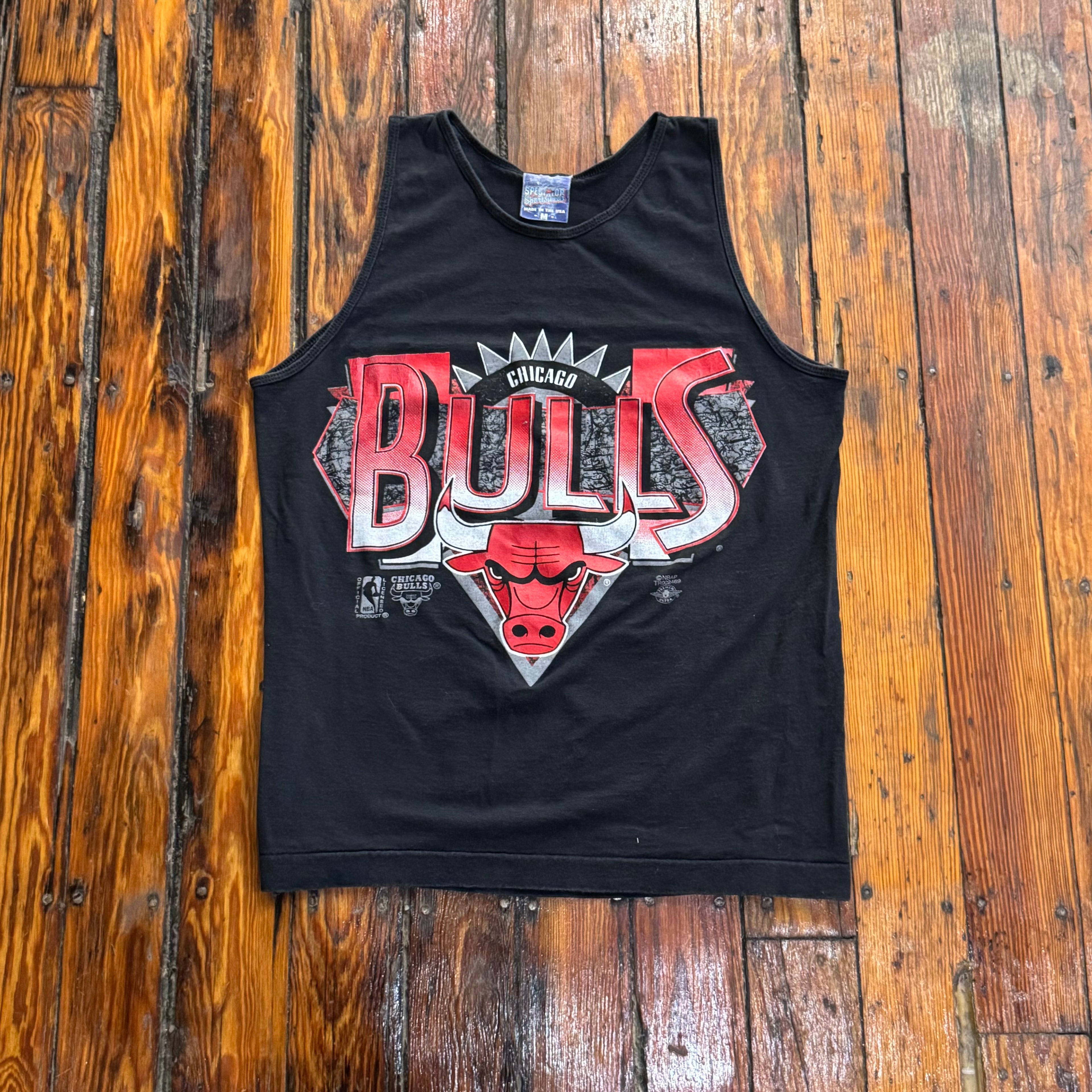 Vintage Chicago Bulls TankTop T-shirt Sz M