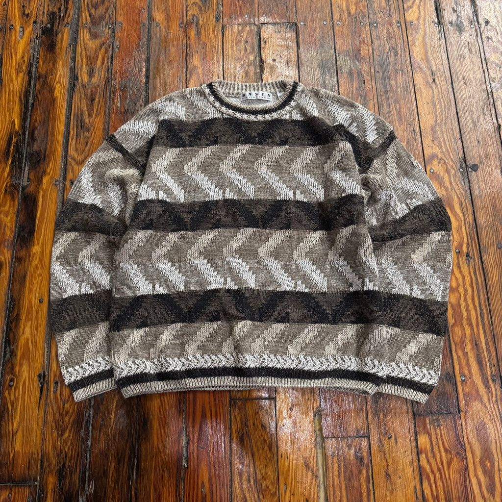 Vintage Basix Knit Sweater Sz XL