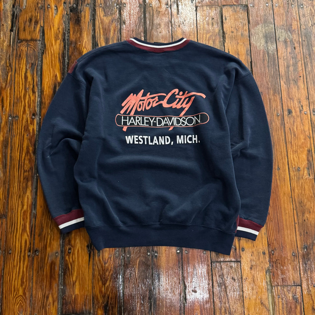 Vintage Harley Davidson Original Crewneck Sz L