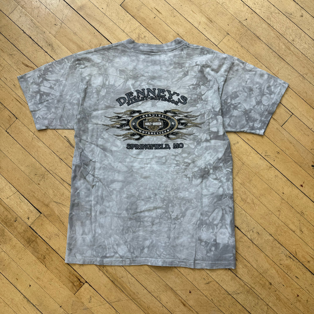 Harley Davidson Washed Springfield MO T-shirt Sz L