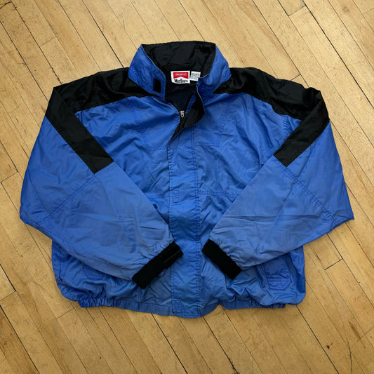 Vintage Blue Marlboro Light Jacket Sz XL