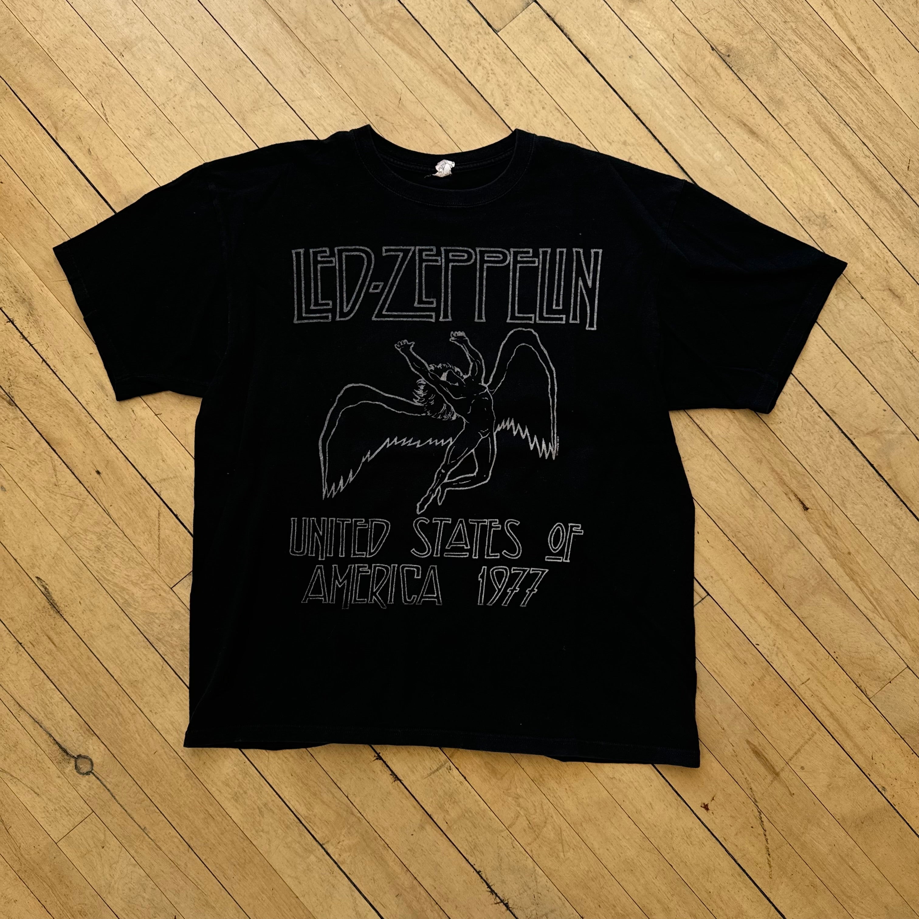 Y2K Led Zeppelin USA Tour Sz L