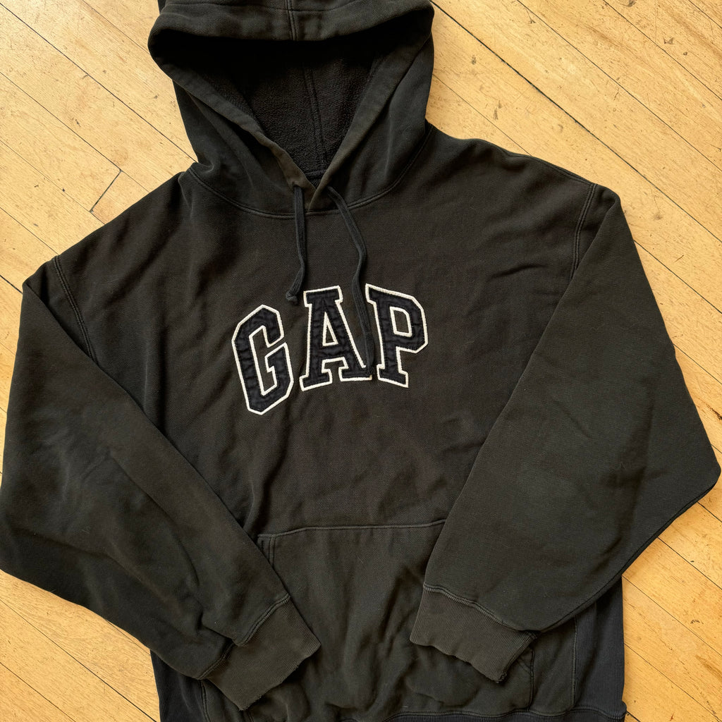 Vintage Gap SpellOut Hoodie Sz L