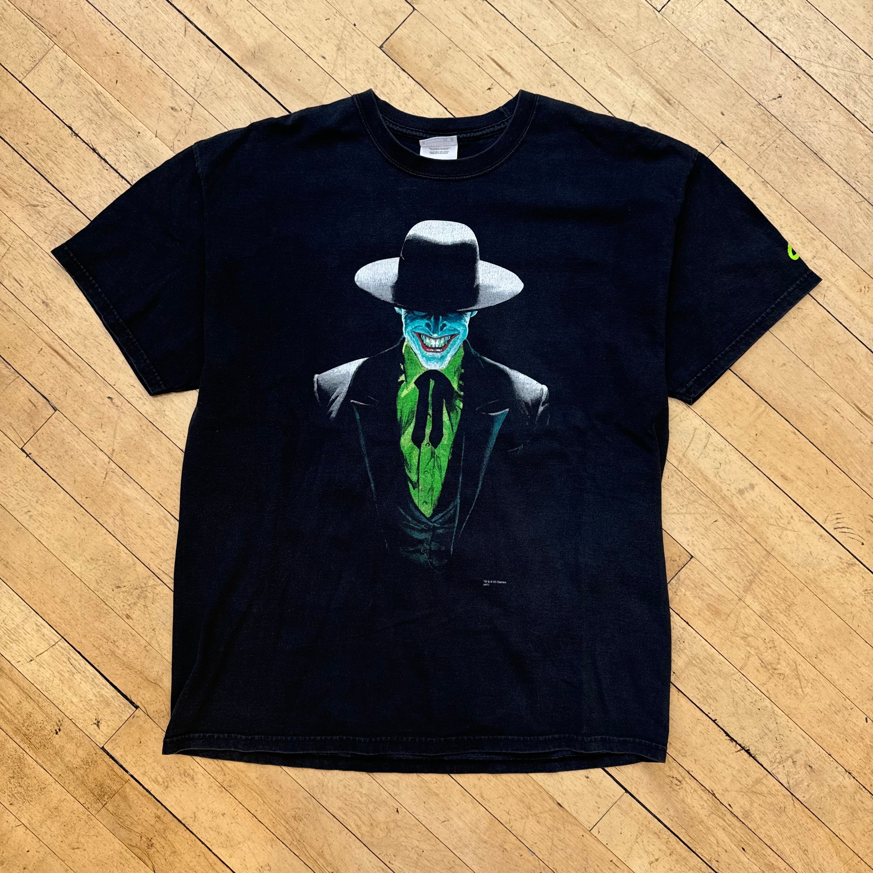Vintage Joker Batman Movie Promo T-shirt Sz L