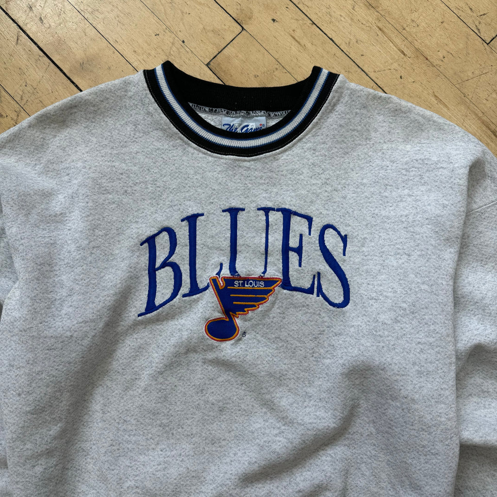 Vintage The Game St. Louis Blues CrewNeck Sz M