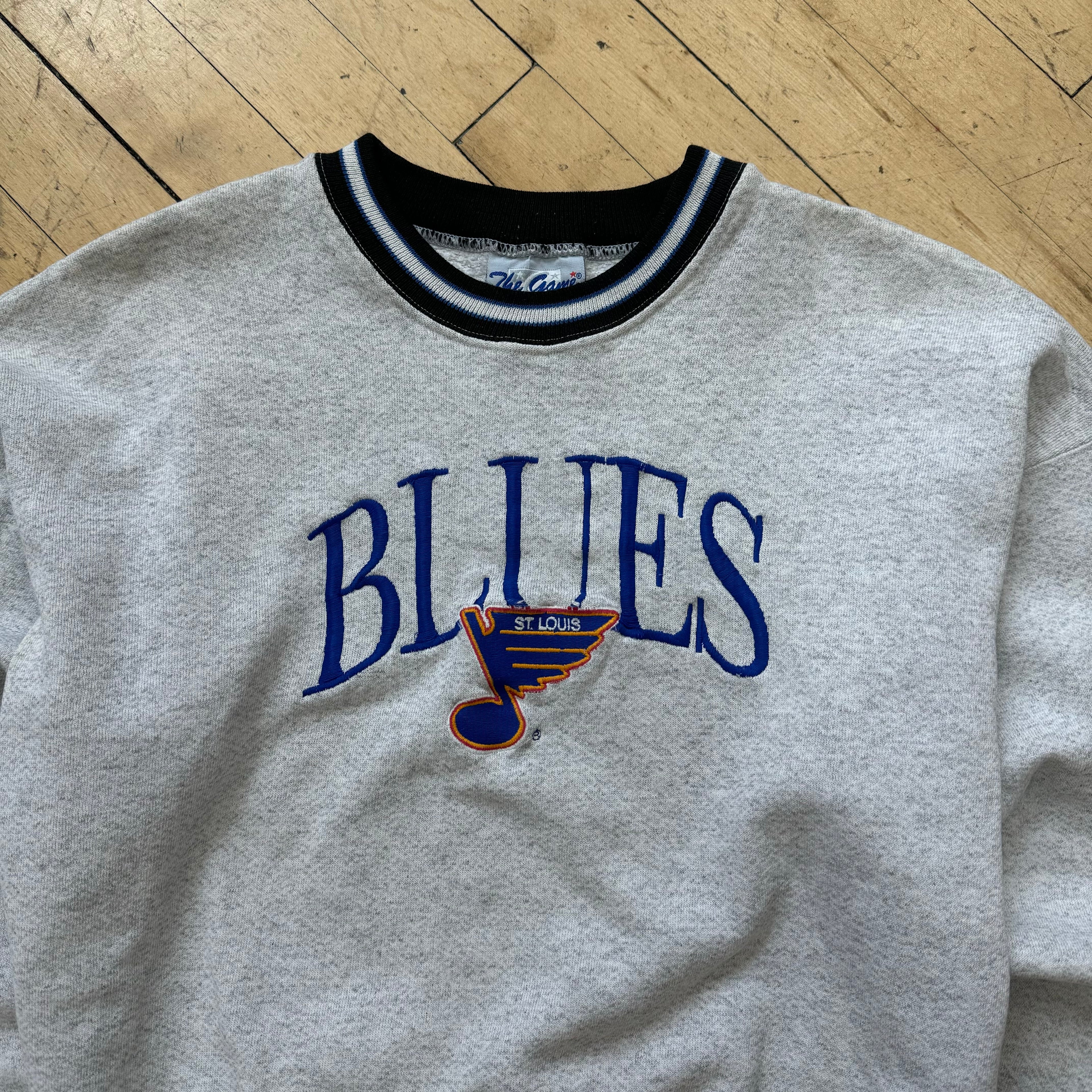 Vintage The Game St. Louis Blues CrewNeck Sz M