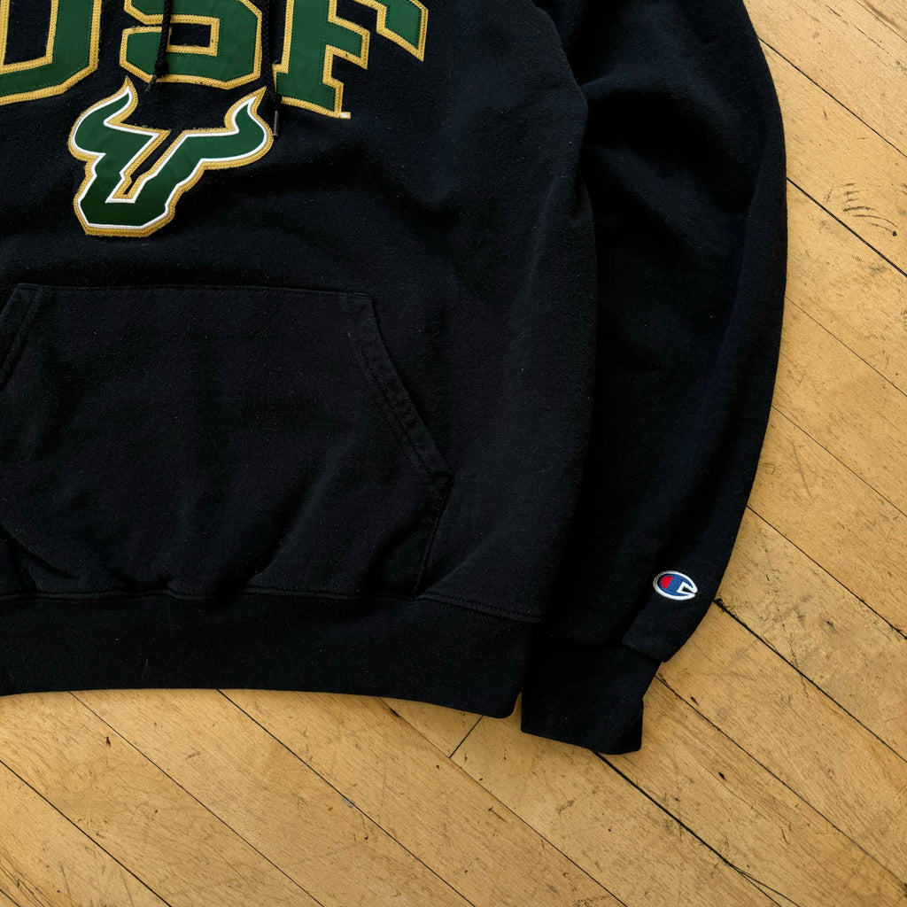 Champion USF Embroidered Hoodie Sz M