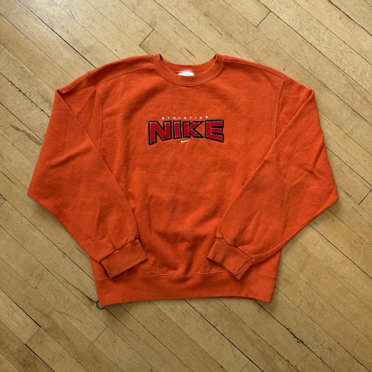 Vintage Nike Athletics SpellOut CrewNeck Sz M