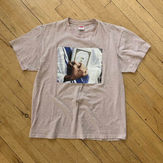 Supreme Bible Graphic T-shirt Sz L