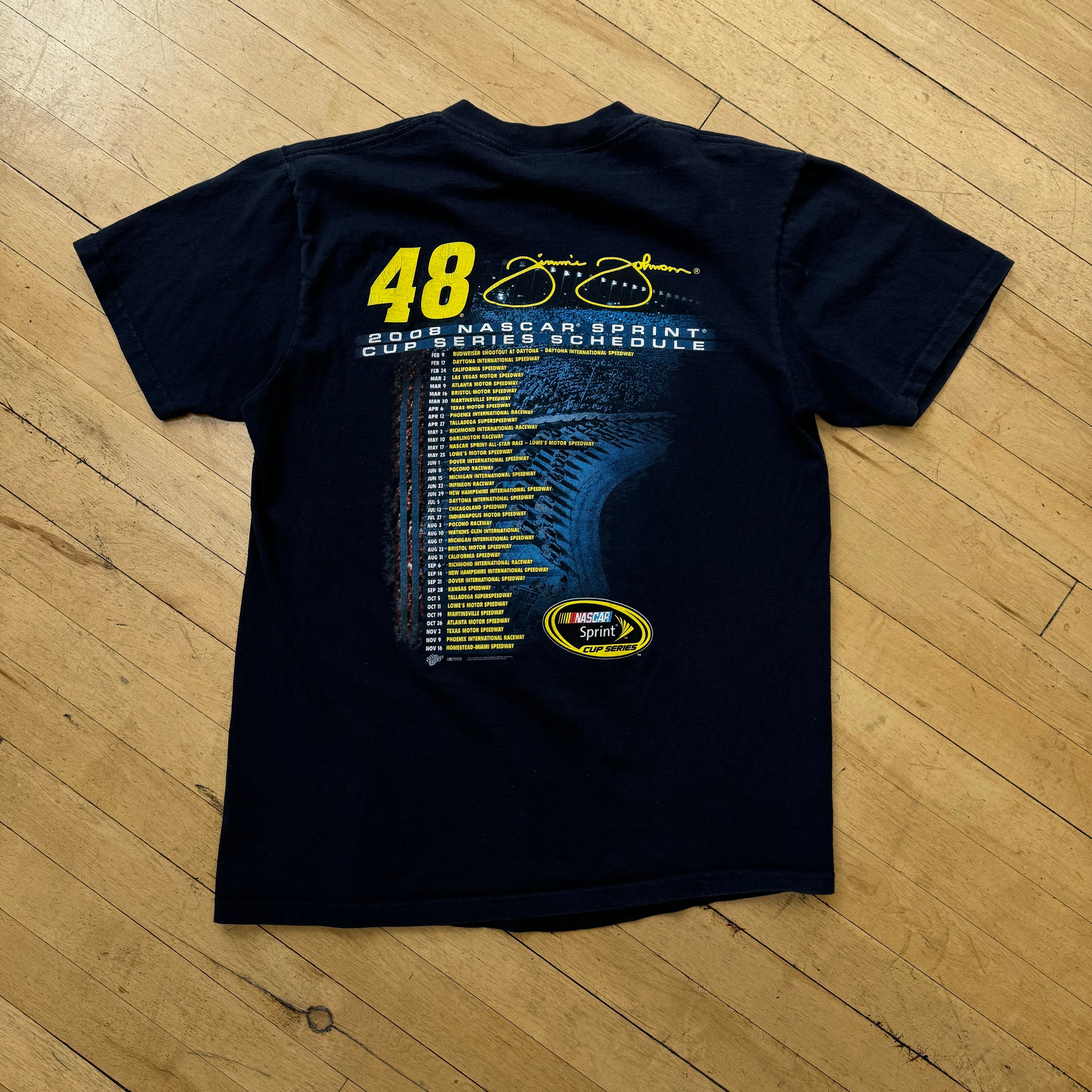 Vintage Nascar #48 Johnson T-shirt Sz M