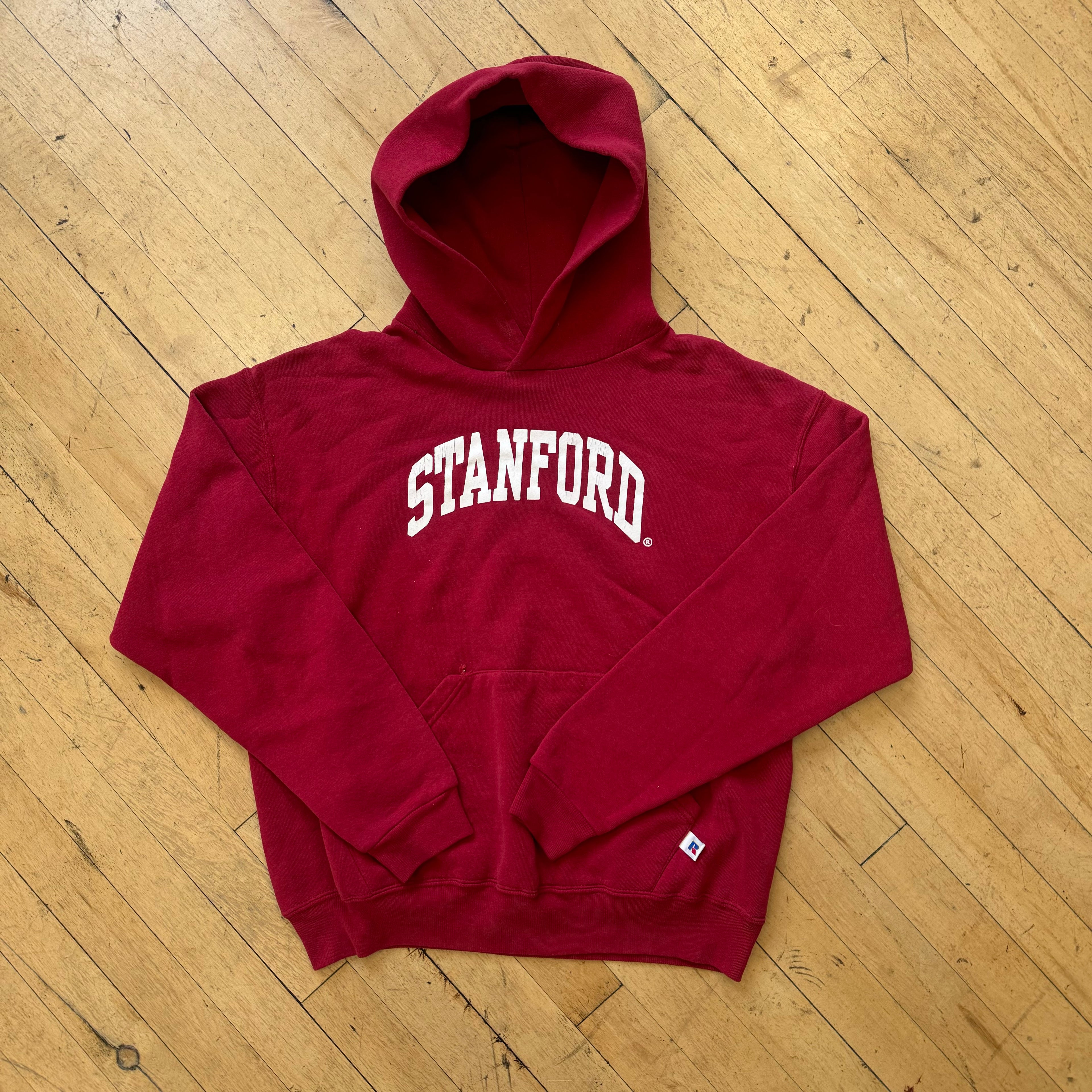 Vintage Stanford Russell Hoodie Sz S