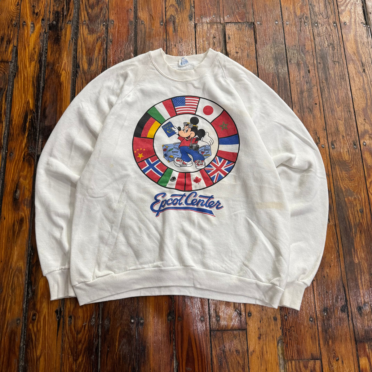 Vintage Disney World Epoct Center CrewNeck Sz XL