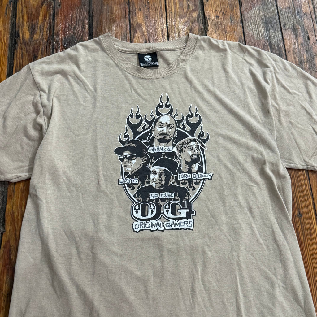 Vintage Jinx Original Gamers Rap Style T-shirt Sz XL