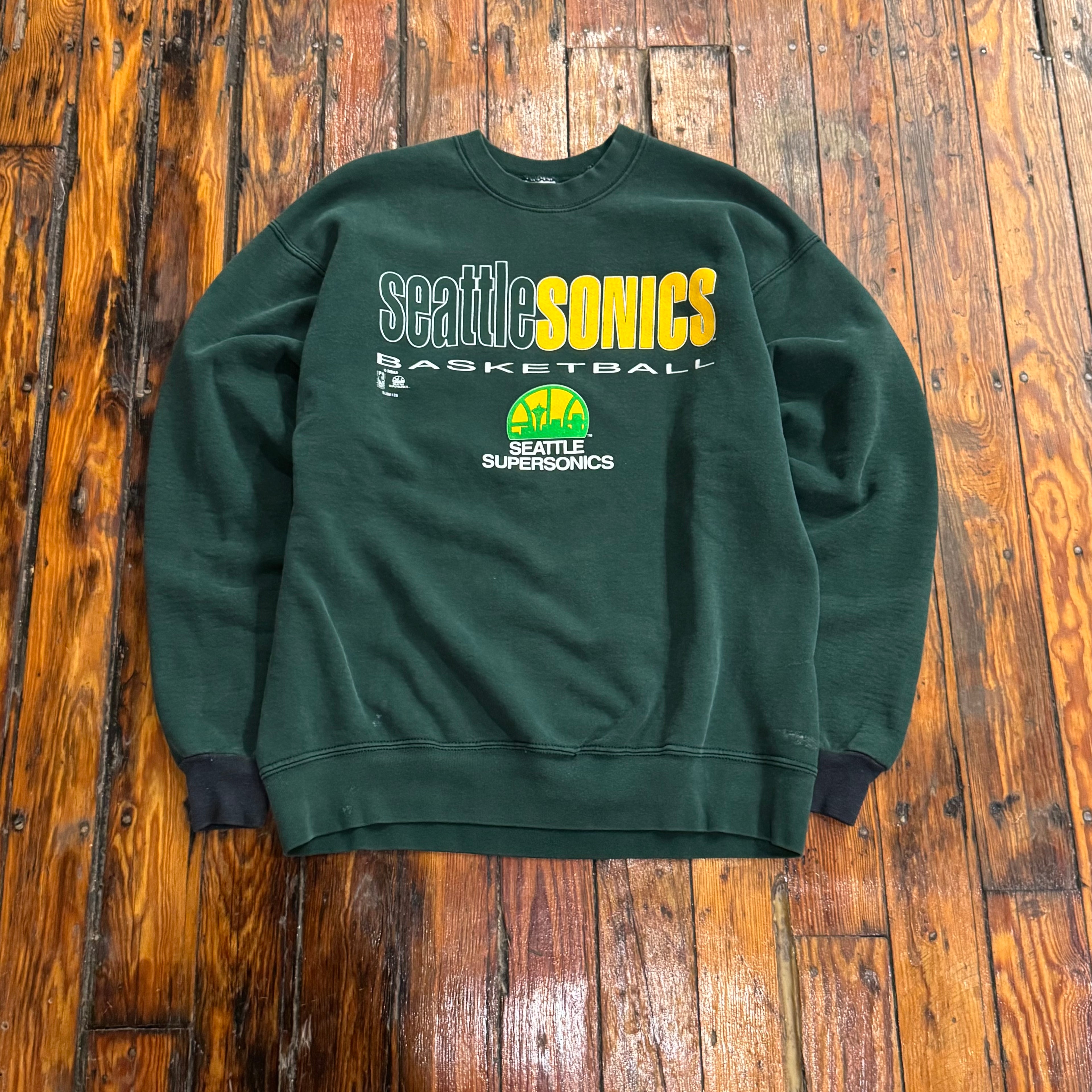 Vintage Salem Seattle SuperSonics Crewneck Sz XL