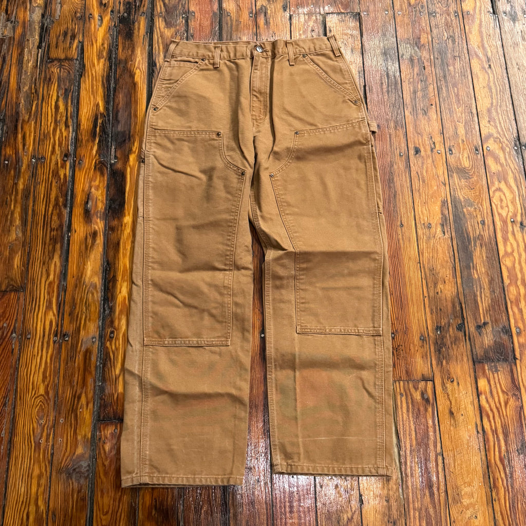 Vintage Carhartt Denim Double Knee Jeans Sz 33x30