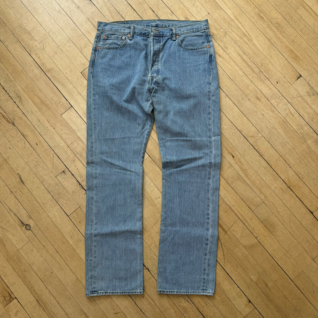 Y2K Levi 501 Denim Jeans Sz 36x34